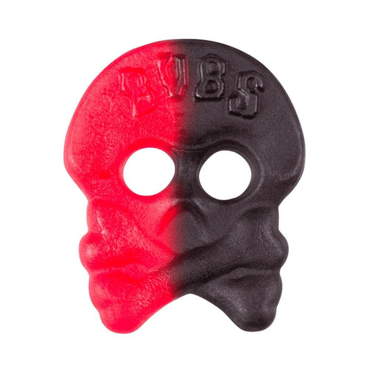 BUBS Raspberry/Liquorice Skull Gummy