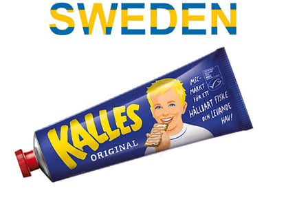 Kalles Kaviar Original, Swedish Kalles Kaviar Creamed Smoked Cod Roe Spread