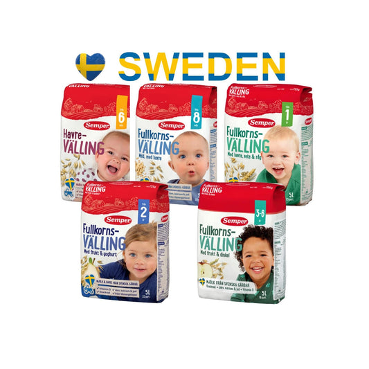 Semper Välling, Swedish Välling, Swedish Gruel, Välling Sweden, Semper Wholemeal Gruel, Sweden Välling, Semper Gruel 6 months - 6 years