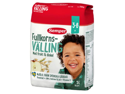 Semper Välling, Swedish Välling, Swedish Gruel, Välling Sweden, Semper Wholemeal Gruel, Sweden Välling, Semper Gruel 6 months - 6 years