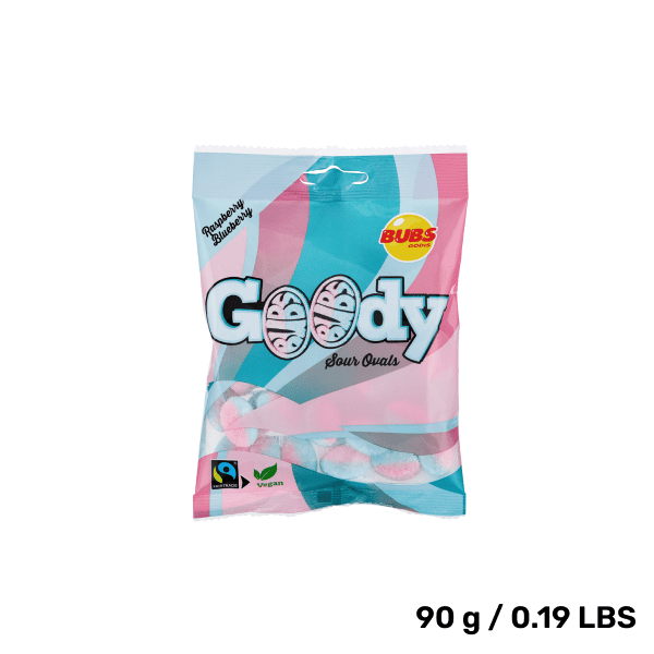 Swedish Candy - BUBS Goody Raspberry/Blueberry