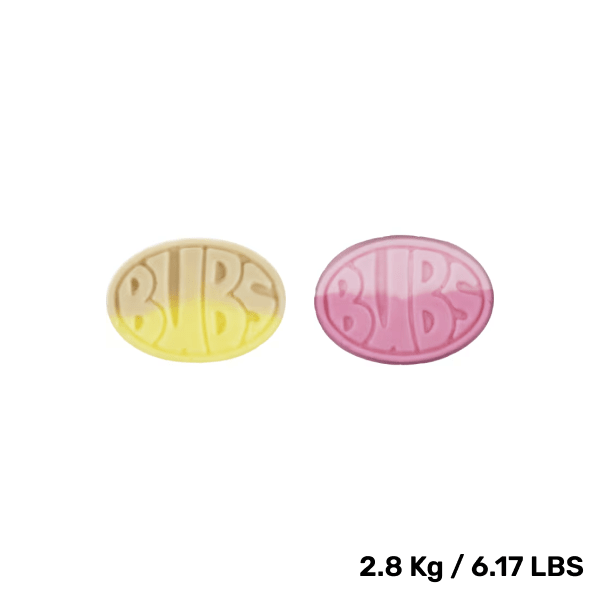 Swedish Candy - BUBS Mix Bag - Wild Strawberries/Pomegranate - Banana