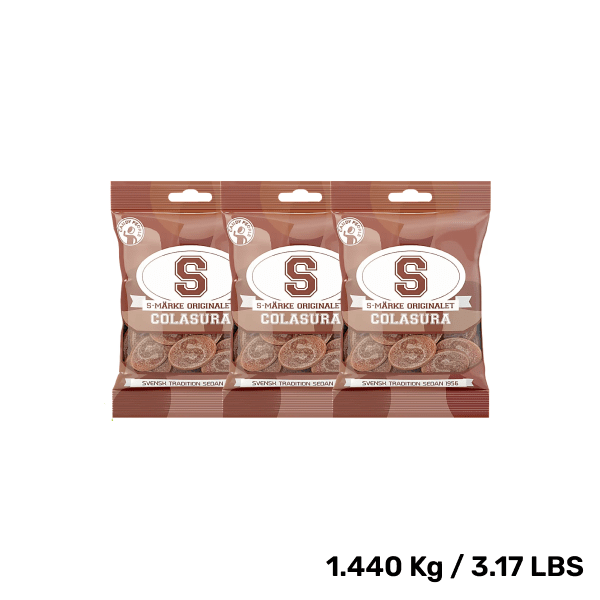 Swedish Candy - S-mark Sour Cola
