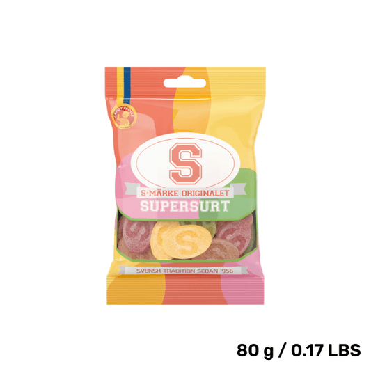 Swedish Candy - S-mark Super Sour
