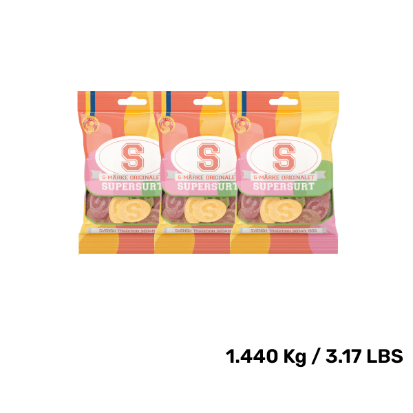 Swedish Candy - S-mark Super Sour