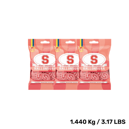 Swedish Candy - S-Marks Sour Raspberry
