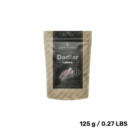 Swedish Snacks - Dave & Jon's Dates Salted Licorice