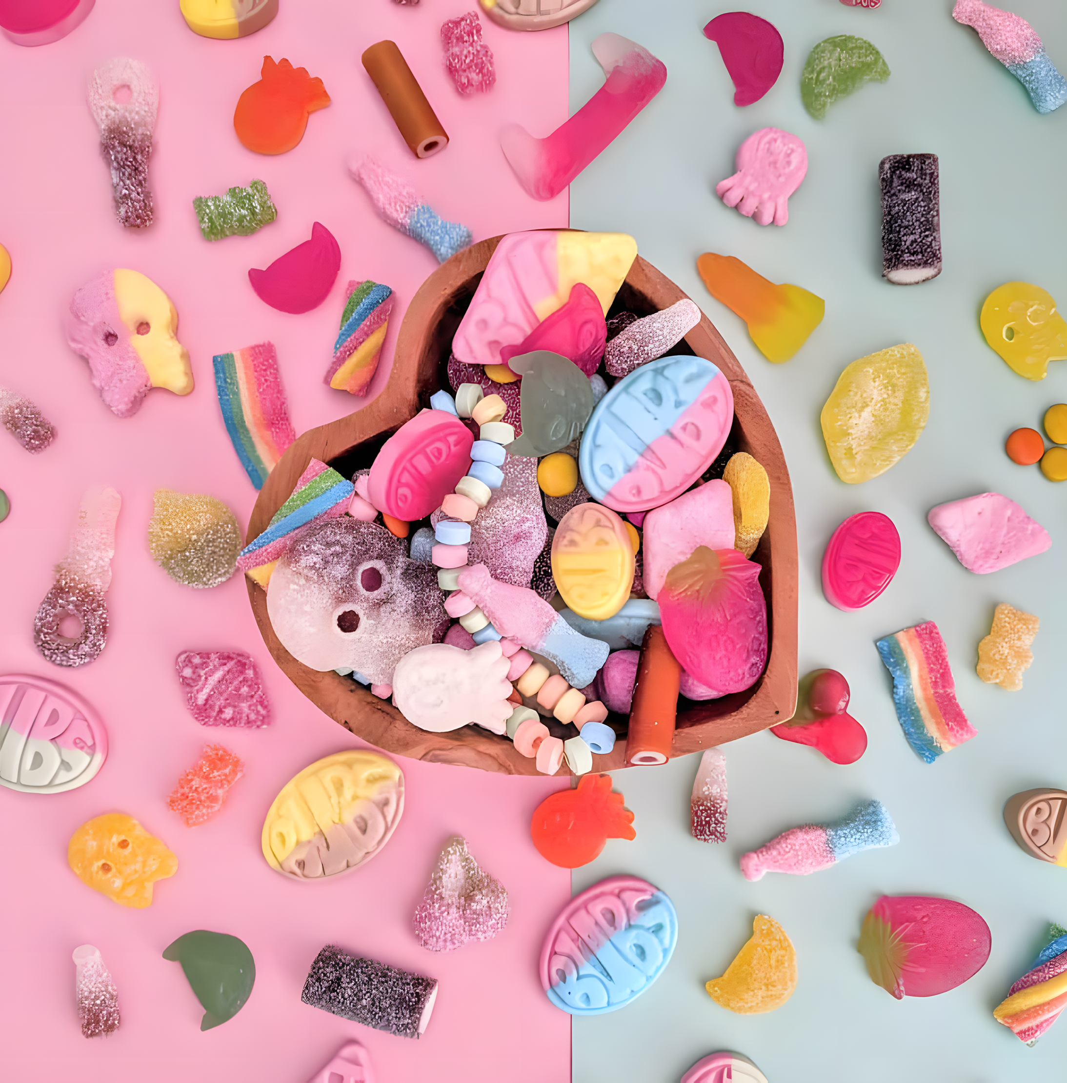 BUBS Swedish Candy Mix – Sweet & Sour Vegan Candy from Sweden